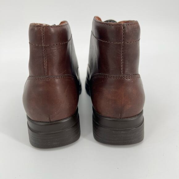 Stonefly Gore Tex Chukka Boot  EU 38 US 7.5 Brown Leather Lace Up Waterproof - Picture 3 of 12